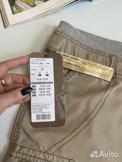 Новые шорты Tom Tailor хлопок