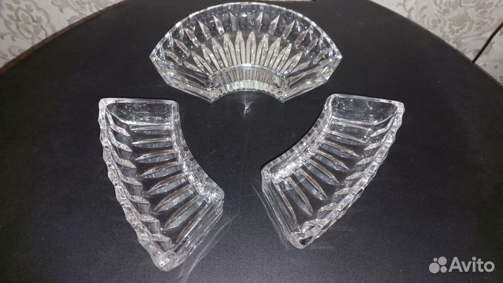 Ваза хрустальная