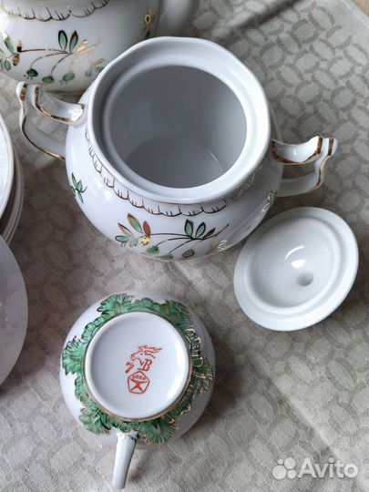 Сервиз чайный, отдельные предметы СССР Вербилки