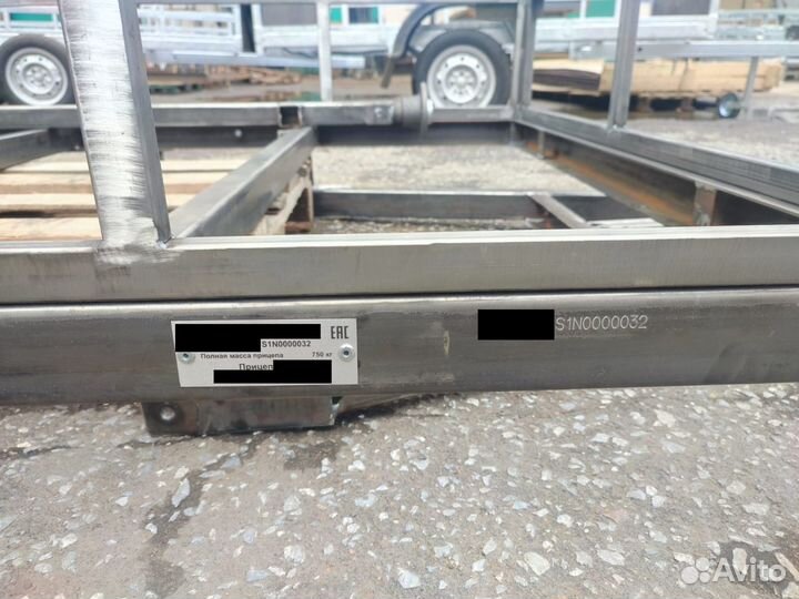 Рама прицепа усиленная с птс