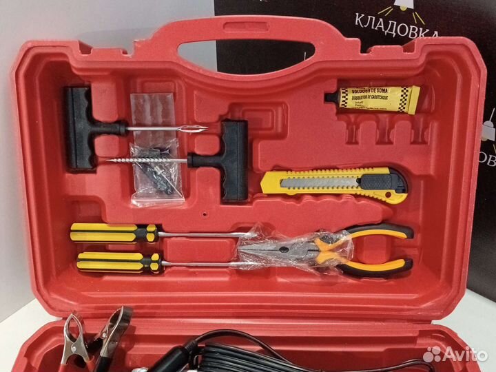 Насос компрессор автомобильный