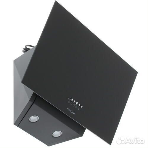 Вытяжка наклонная krona gabriele 600 black PB