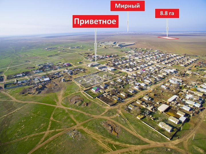 Участок 8,81 га (СНТ, ДНП)