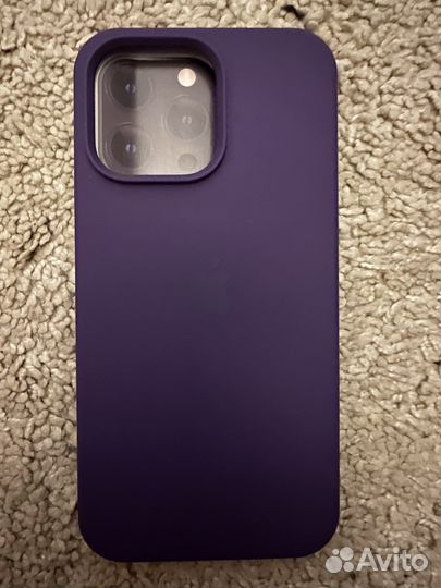 Силиконовый чехол на 14 pro max