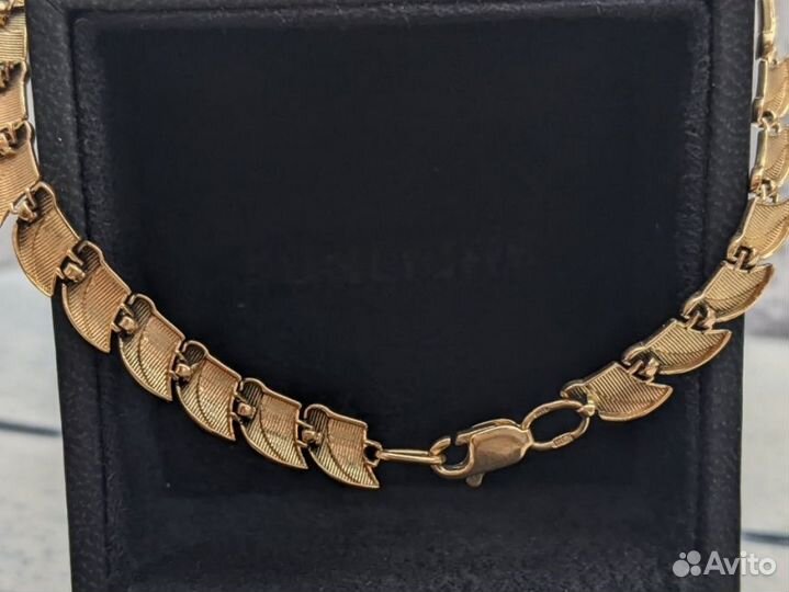 Золотой браслет 585 пробы массой 7.3 грамм (20см)