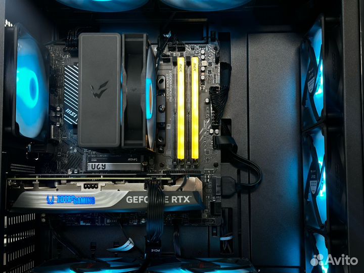 Игровой пк Все новое Ryzen 7-7800x-3d Rtx 4060ti