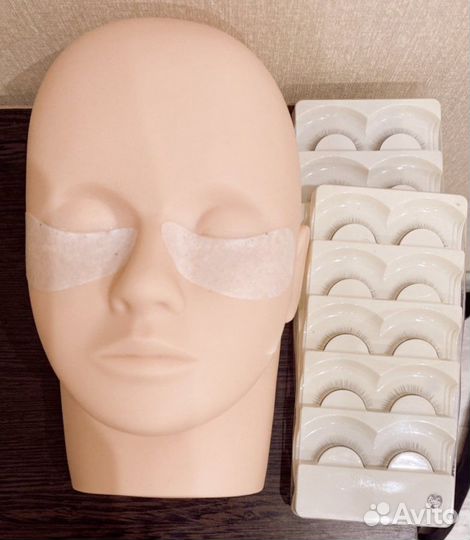 Манекен для наращивания ресниц