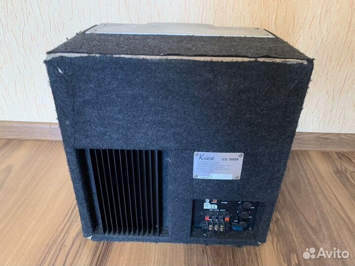 Активный сабвуфер Kicx icq-300ba