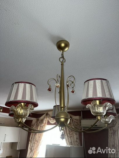 Люстра и бра (2шт)