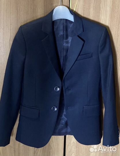 Пиджак школьный для мальчика 122/128