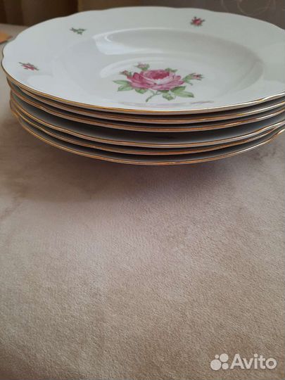 Тарелка для первого.Кахла ГДР