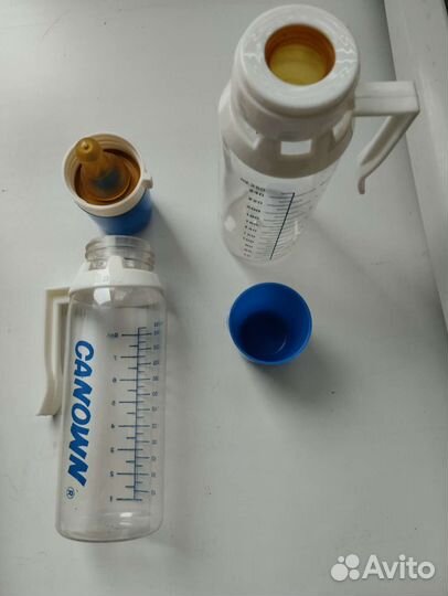 Детская бутылочка времен СССР