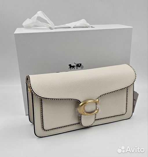Сумка Coach Tabby 26 молочная