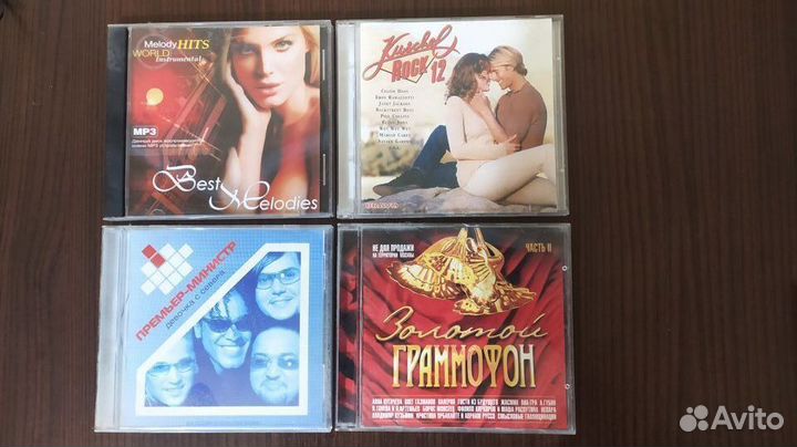 Audio CD и MP3 музыка и фильмы на DVD на дисках