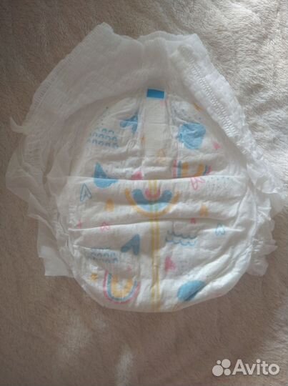 Трусики-подгузники 65 шт + пелёнки 21 шт