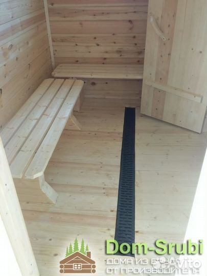 Карабаново-Хорошая надёжная Баня из бруса Б-13 6х6