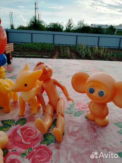 Детские игр СССР, чебурашка, машинка, Барс, лиса