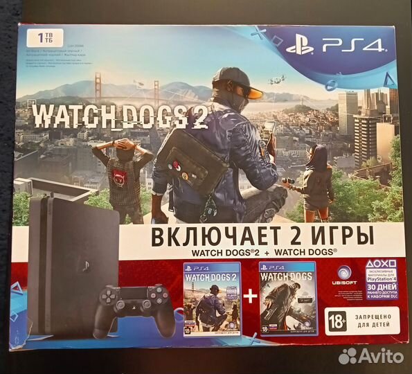Sony PS4 1 тб + 2 джостика