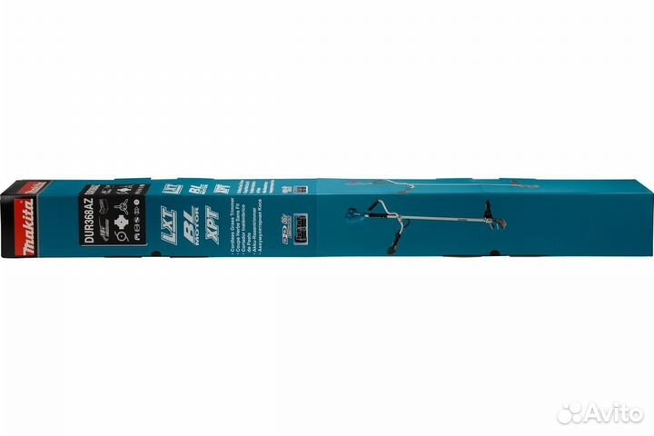 Травокосилка Makita LXT BL 2х18 В, 550Вт DUR368AZ