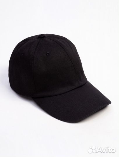 Бейсболка женская мужская черная