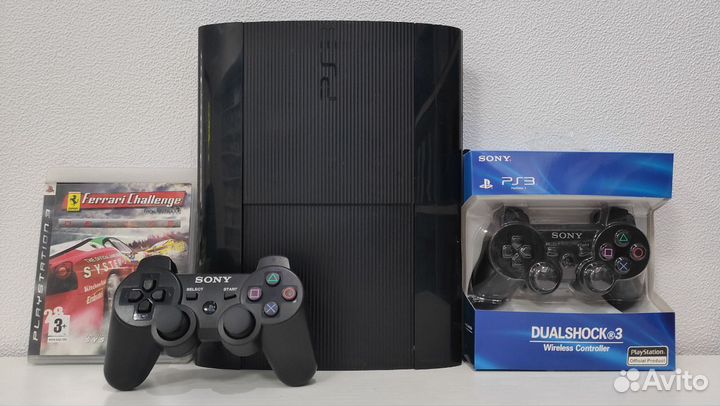 Sony PS3 Super Slim прошит с играми