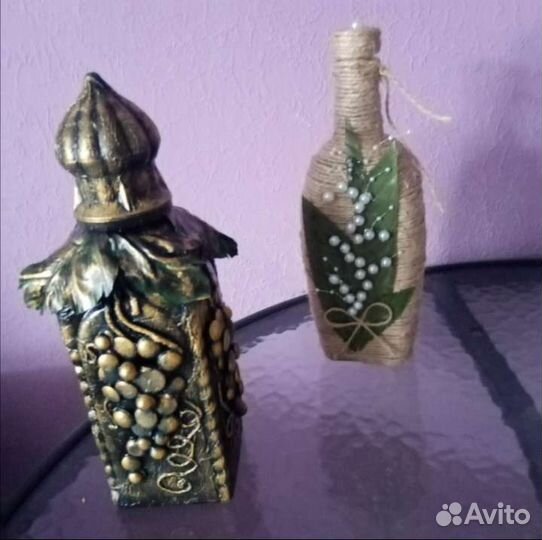 Бутылка для декора