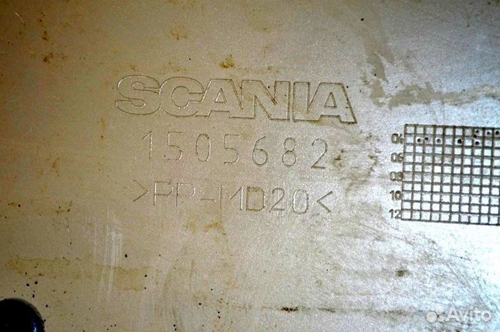 Полка верхнего яшика scania R-series (01.04)