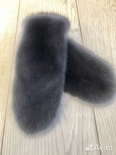 Норковые варежки