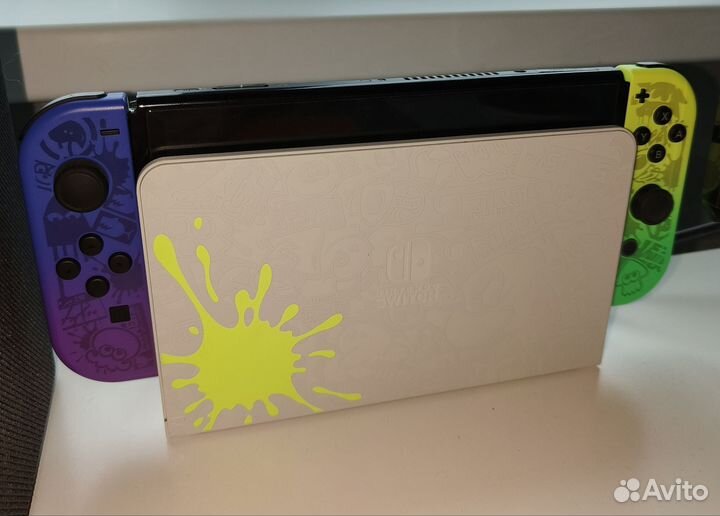 Nintendo switch oled splatoon edition