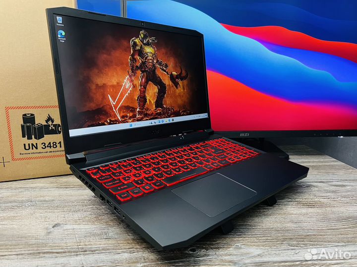 Игровой ноутбук Acer RTX 3050+i5 11400H 16Gb 144Hz