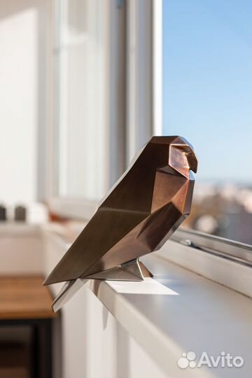 Сова. Полигональная фигура