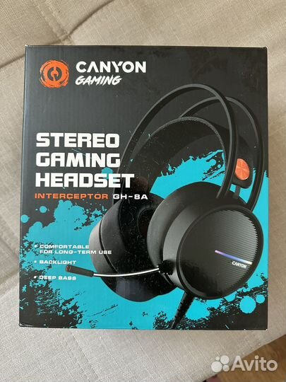 Игровые наушники canyon gaming + Игровая мышь