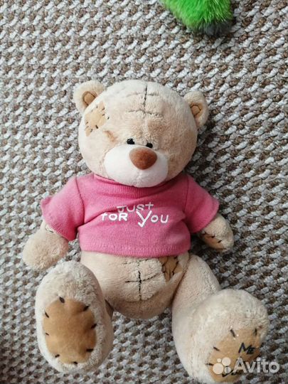 Мягкие игрушки (лемур, медведь, драконы)