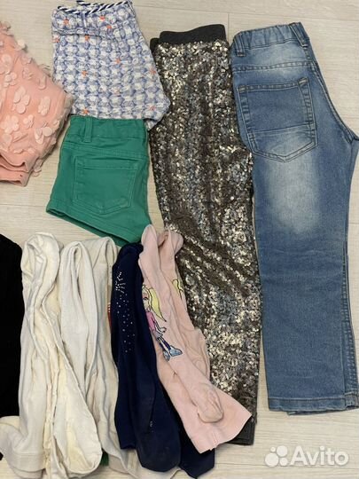 Пакет вещей для девочки 110 116