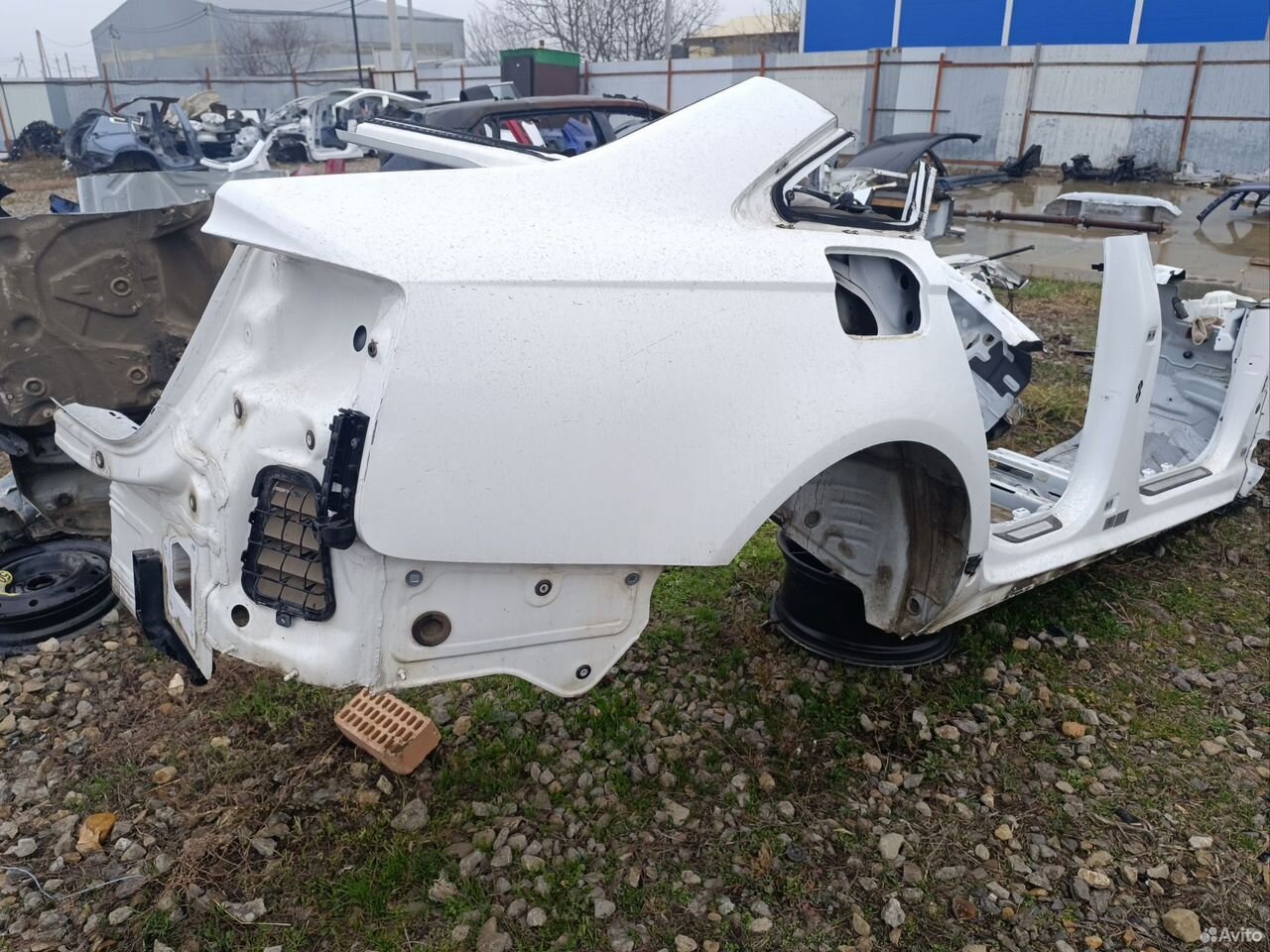 Крыло заднее правое четверть Audi A6 C7 14-18г