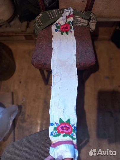 Платочки вышивные СССР