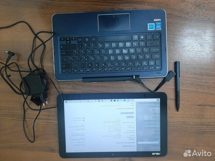 Ноутбук трансформер сенсорный asus T300 chi