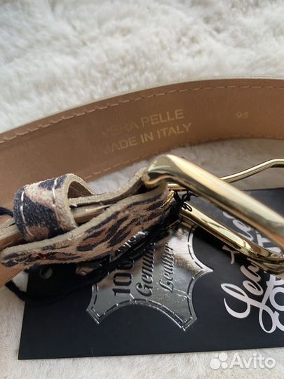 Ремень женский кожаный италия