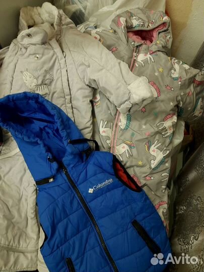 Бронь Детские вещи пакетом от 80 см до 98 см