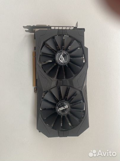 Видеокарта Asus rog strix rx570 8gb