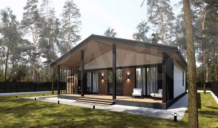 Дом 151,7 м² на участке 6 сот.