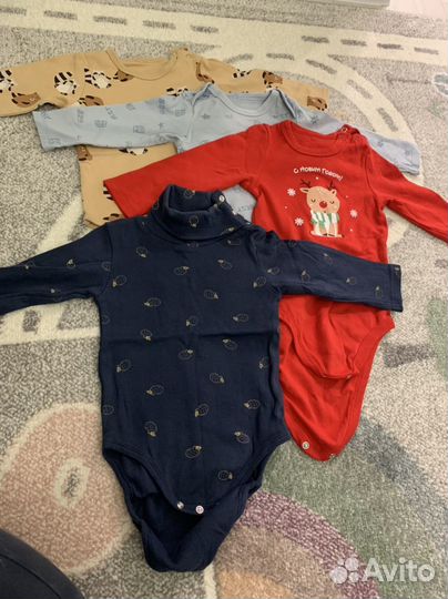 Одежда пакетом для мальчика размер 68-80