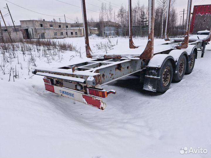 Полуприцеп лесовоз (сортиментовоз) Krone SDP27, 2005