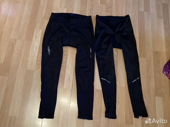 Велоштаны утеплённые с вкладышем