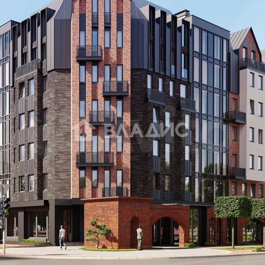 2-к. квартира, 77,9 м², 3/7 эт.