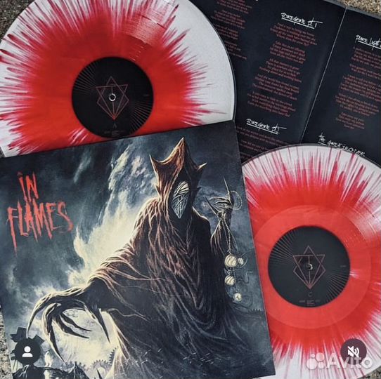 Винил In Flames Foregone Clear Red Splatter 2xLP
