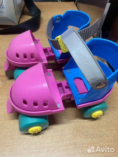 Ролики раздвижные устойчивые для обучения Четырехк