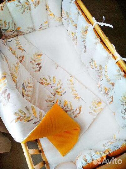 Бортики в кроватку заборчик