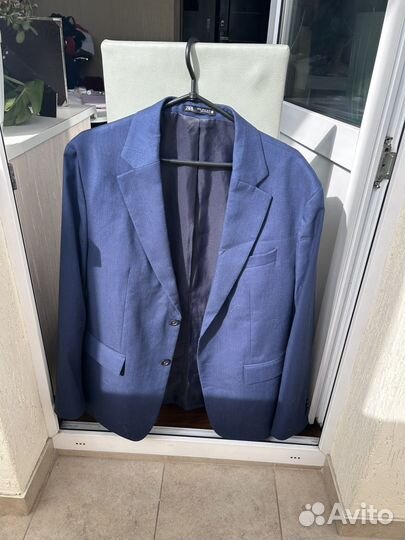 Синий пиджак zara Men (EUR 54)