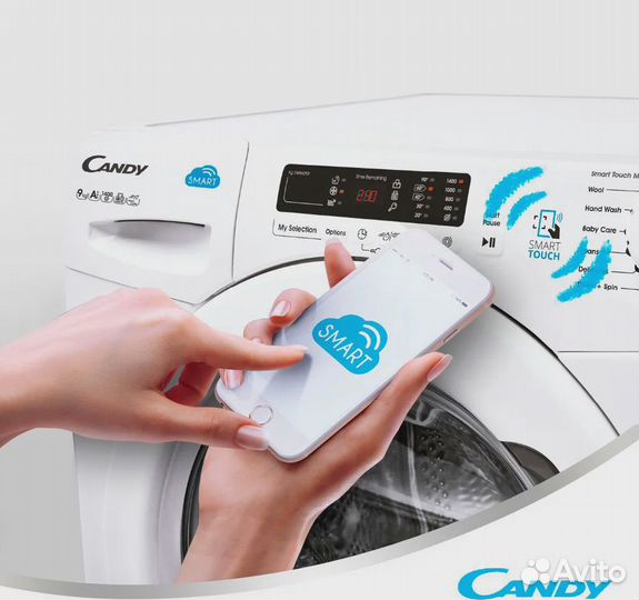 Стиральная машина Candy SMART CSS4 1072D1/2-07 бел